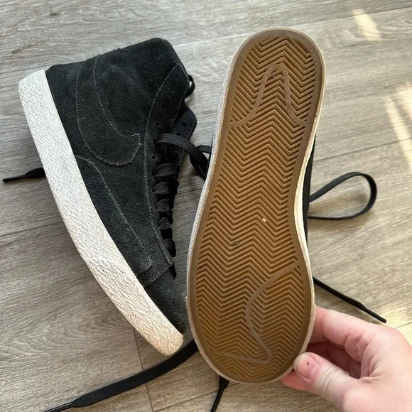 Black Suede Blazers - Picture 3 of 5